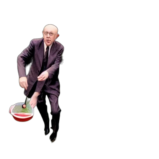staff, gilbert, george, playing transparent PNG cut-out