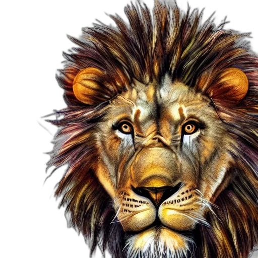 animal, photorealistic, watercolor, fantasy art transparent PNG cut-out