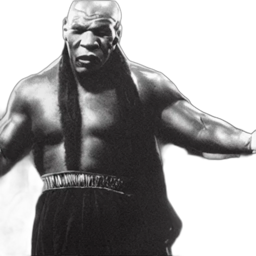 mike, tyson, dracula, film transparent PNG cut-out