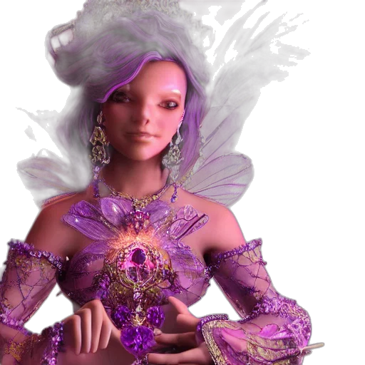 jewelry, crown, fantasy art, 3d render transparent PNG cut-out