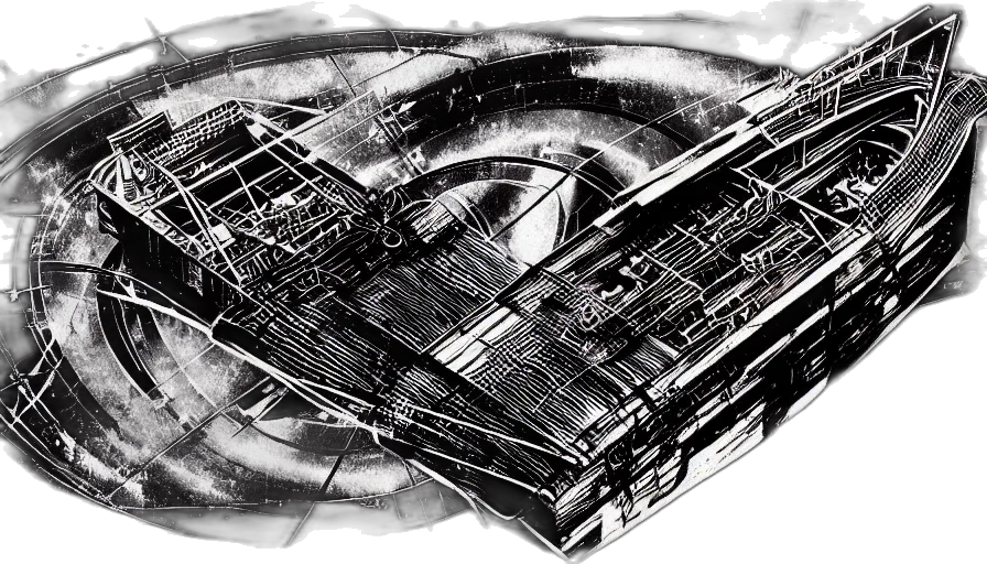car, robot, weapon, building transparent PNG cut-out