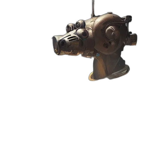 robot, weapon, staff, animal transparent PNG cut-out