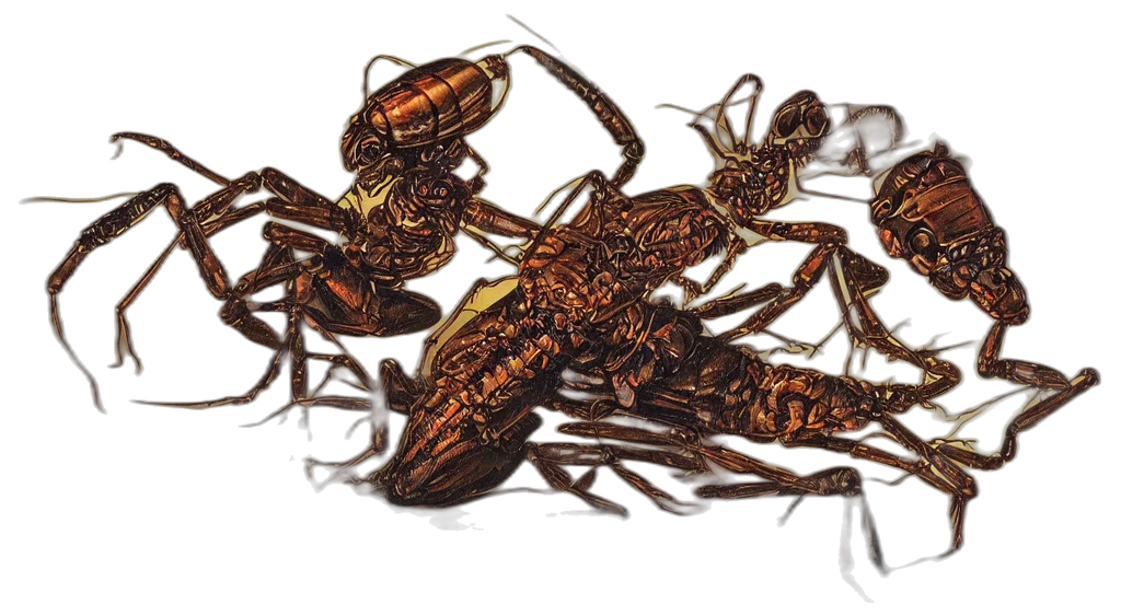 animal, creature, crown, weapon transparent PNG cut-out