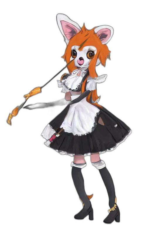 staff, weapon, animal, dress transparent PNG cut-out