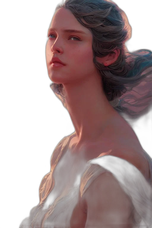 crown, face, dress, creature transparent PNG cut-out