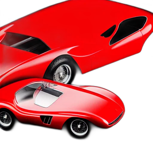 car, 3d render, concept art, photorealistic transparent PNG cut-out