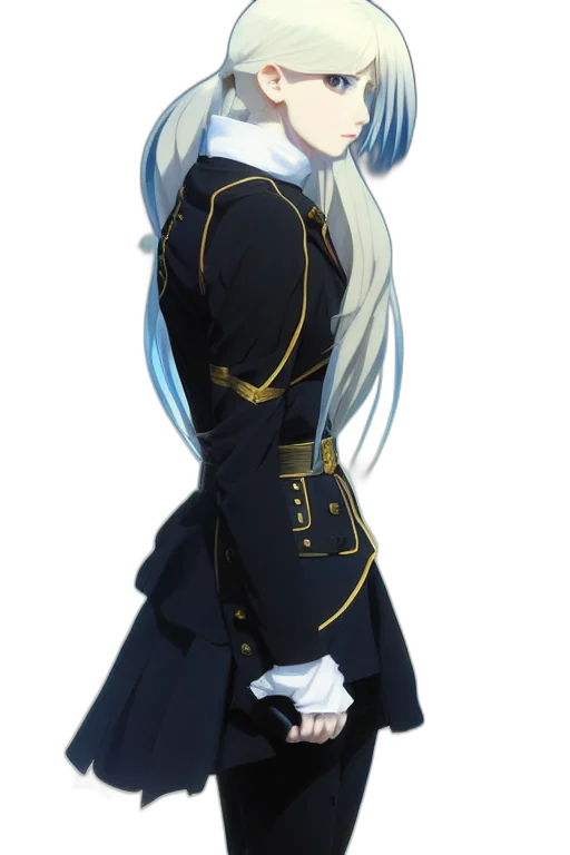 staff, crown, dress, jacket transparent PNG cut-out