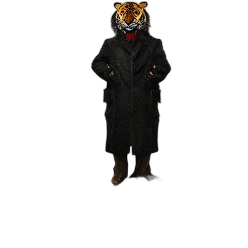 jacket, animal, staff, creature transparent PNG cut-out