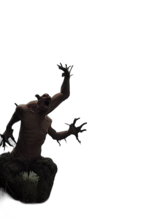 creature, dragon, animal, staff transparent PNG cut-out