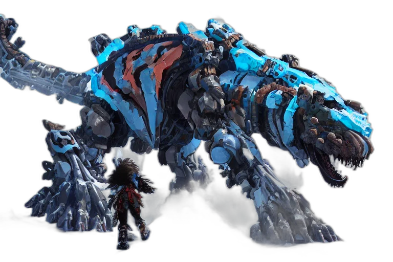 dragon, robot, weapon, concept art transparent PNG cut-out