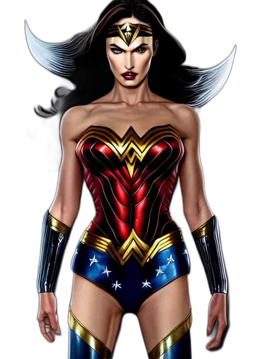 comic book art, concept art, fantasy art, cartoon transparent PNG cut-out