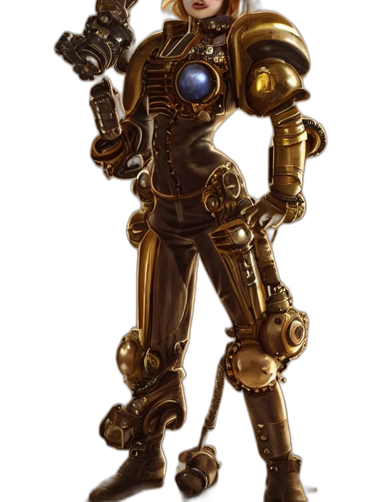 robot, staff, weapon, concept art transparent PNG cut-out