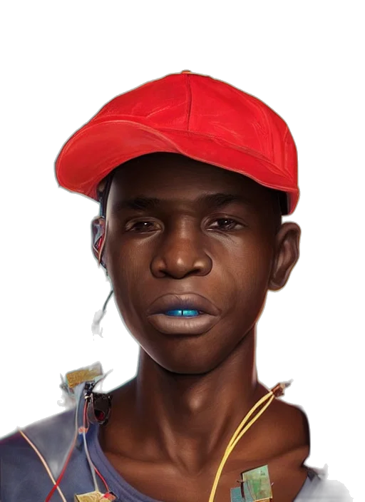 face, hat, mask, animal transparent PNG cut-out
