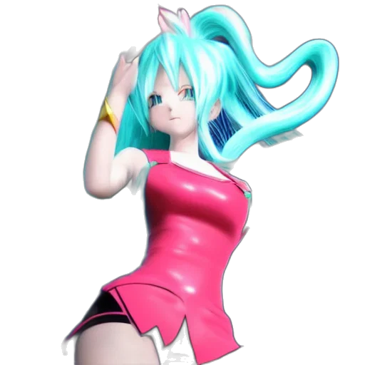 dress, robot, staff, 3d render transparent PNG cut-out
