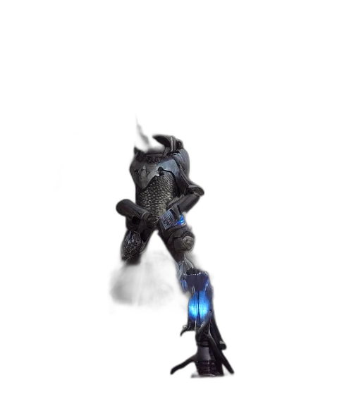 robot, weapon, staff, sword transparent PNG cut-out