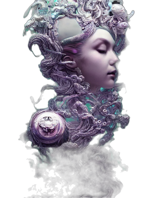mask, robot, face, crown transparent PNG cut-out