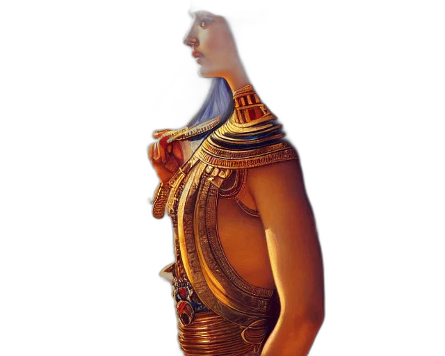 dress, jewelry, mask, robot transparent PNG cut-out