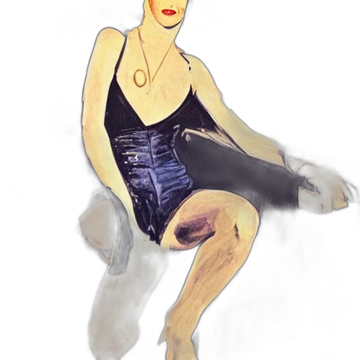 dress, concept art, watercolor, photorealistic transparent PNG cut-out