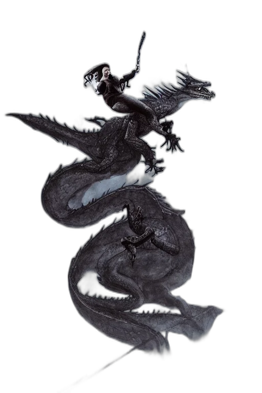 dragon, creature, animal, weapon transparent PNG cut-out