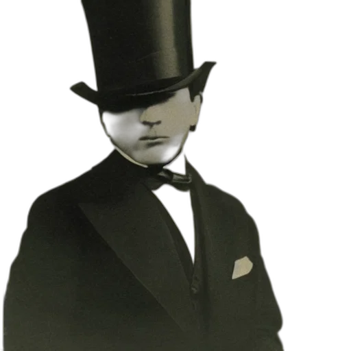 hat, mask, staff, face transparent PNG cut-out