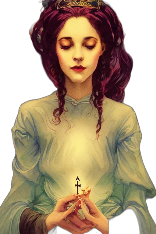 dress, crown, face, jewelry transparent PNG cut-out