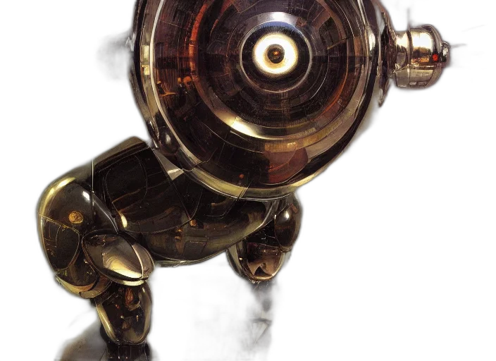 robot, weapon, sword, staff transparent PNG cut-out