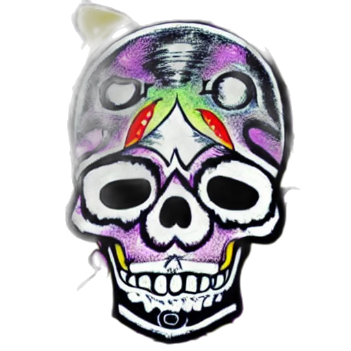 mask, jewelry, hat, colorful transparent PNG cut-out