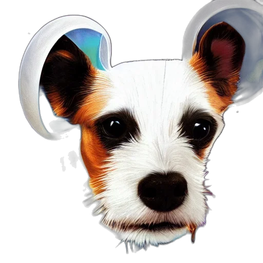 animal, staff, photorealistic, cartoon transparent PNG cut-out