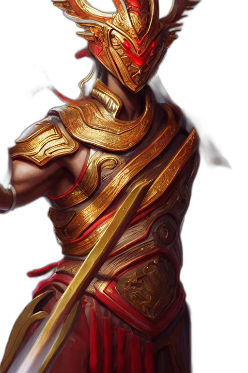 sword, weapon, staff, mask transparent PNG cut-out