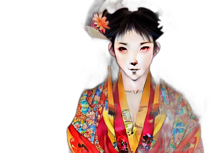 fantasy art, photorealistic, concept art, anime transparent PNG cut-out