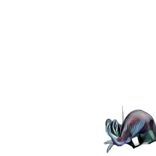 creature, animal, hair, dragon transparent PNG cut-out