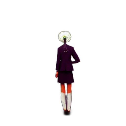 dress, staff, jacket, robot transparent PNG cut-out