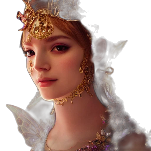 crown, jewelry, face, mask transparent PNG cut-out