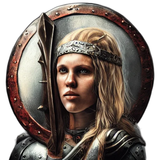 sword, face, crown, staff transparent PNG cut-out