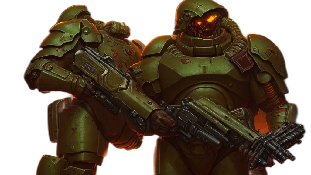 robot, concept art, comic book art, cyberpunk transparent PNG cut-out