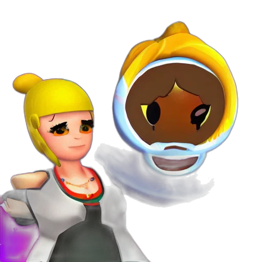 staff, mask, hat, 3d render transparent PNG cut-out