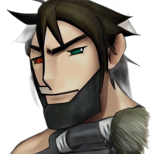 staff, face, mask, 3d render transparent PNG cut-out
