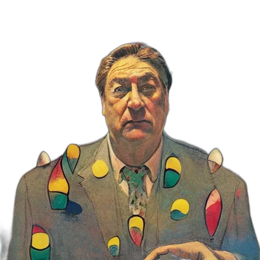 jacket, face, staff, animal transparent PNG cut-out