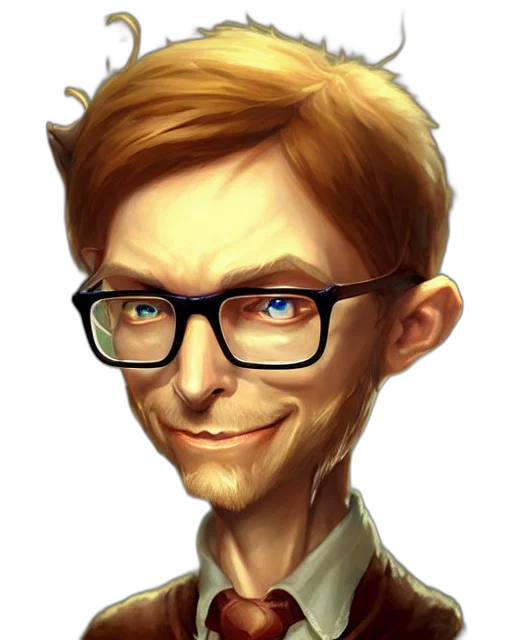 staff, face, cartoon, concept art transparent PNG cut-out