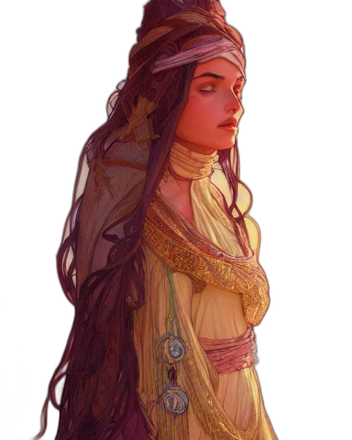 dress, crown, jewelry, face transparent PNG cut-out