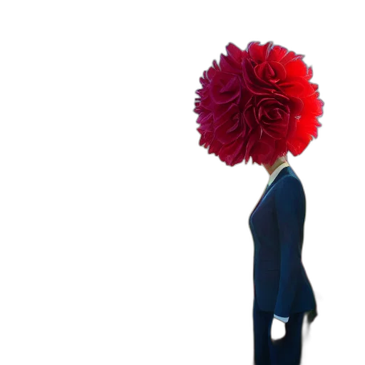 flower, hat, crown, dress transparent PNG cut-out