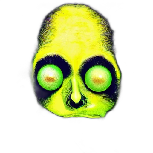 mask, face, creature, staff transparent PNG cut-out