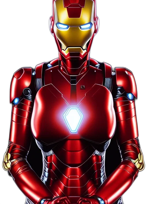 robot, comic book art, concept art, 3d render transparent PNG cut-out