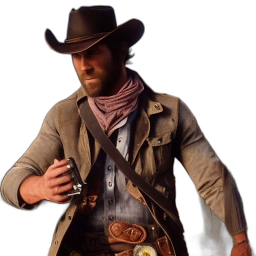jacket, hat, weapon, staff transparent PNG cut-out