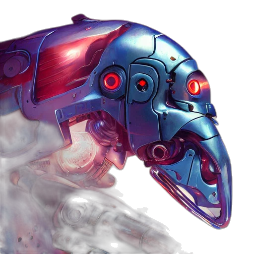 robot, weapon, creature, concept art transparent PNG cut-out
