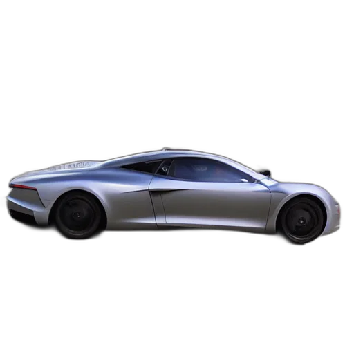 car, 3d render, concept art, photorealistic transparent PNG cut-out