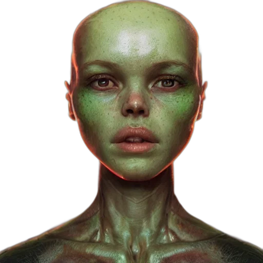 face, mask, creature, robot transparent PNG cut-out