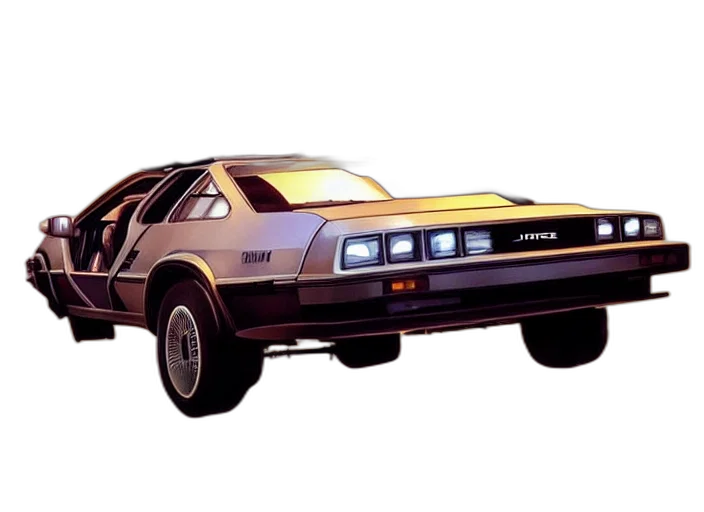 car, concept art, photorealistic, vfx transparent PNG cut-out
