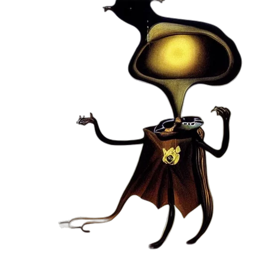 staff, creature, mask, hat transparent PNG cut-out