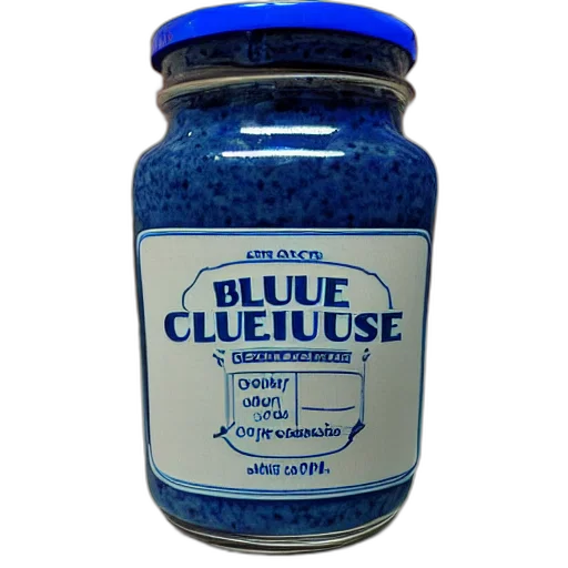 bottle, blue, sauce transparent PNG cut-out